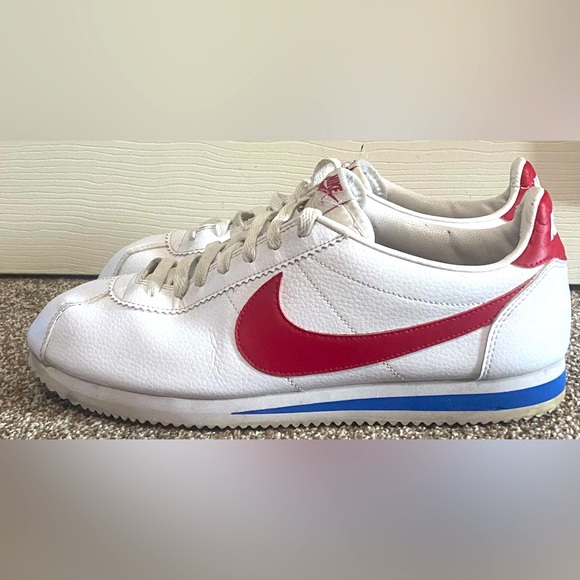 Athletic Shoes Nike Men\u0026#039;s Cortez Basic Leather Shoes Nike Men's  Classic Cortez Leather Casual Sneakers From Finish Line
